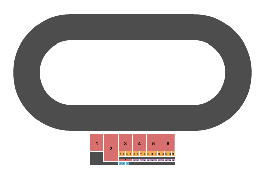 Victory Lane Speedway seating chart