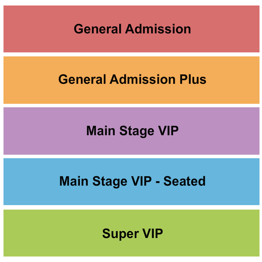 Voice of America MetroPark seating chart
