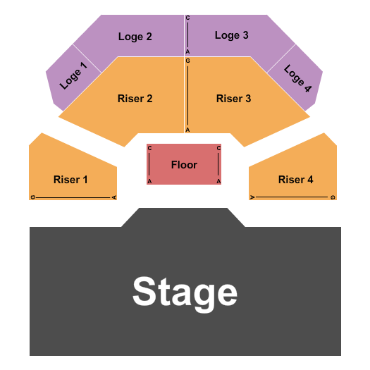 Von Braun Center Playhouse seating chart