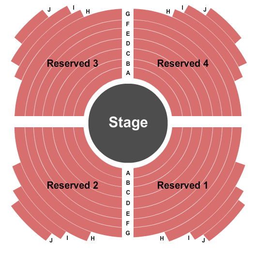 Wagon Wheel Center for the Arts seating chart