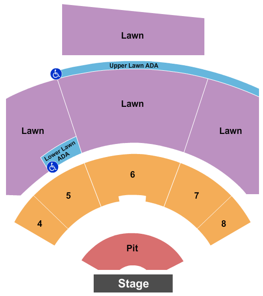 Walmart AMP seating chart