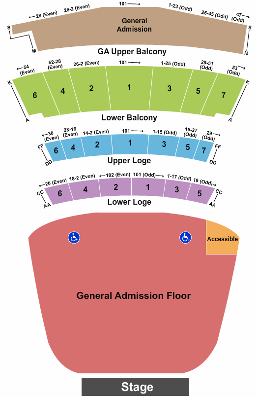 Warfield seating chart