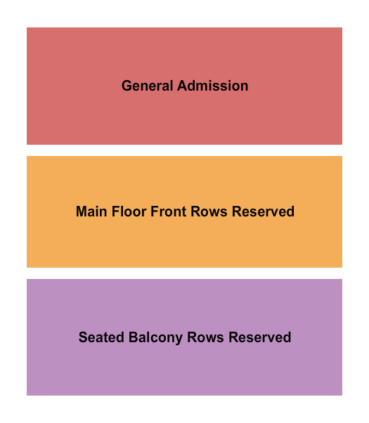 Washington Hall - Seattle seating chart