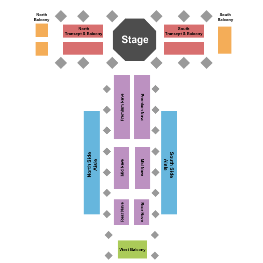 Washington National Cathedral seating chart