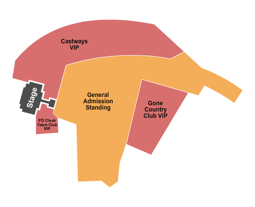 Waterfront Commons seating chart
