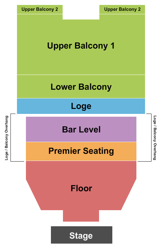 Wellmont Theatre seating chart