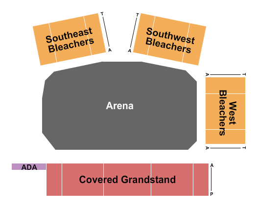 Western Park Arena seating chart