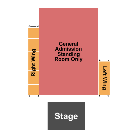 WhiteWater Amphitheater seating chart