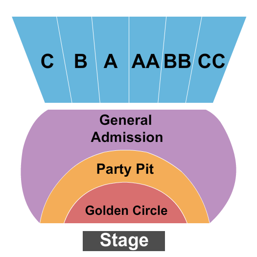 Wild West Arena seating chart