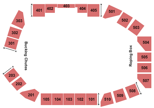 Williamson County AG Expo Park seating chart
