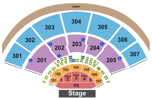Xfinity Center - MA seating chart